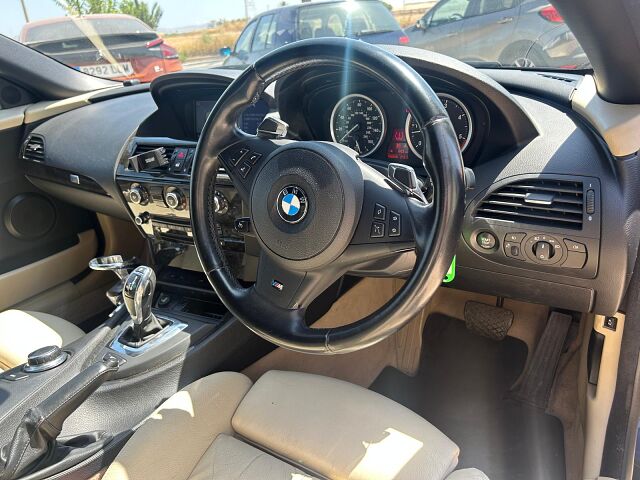 BMW 635D 3.0 CONVERTIBLE AUTO SPANISH RHD IN SPAIN 112000 MILES SUPERB 2008